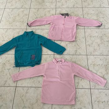 Lot de 3 polaires taille 8 ans