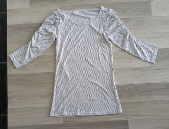Chemisier marinière à manches longues marinière taille 38