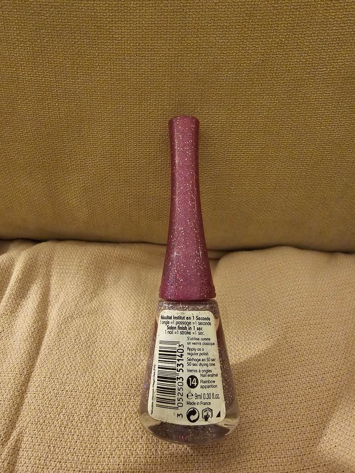 Vernis Bourjois – 1 Seconde Gel Texture - photo numéro 3