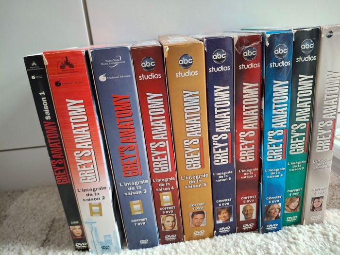 Lot grey's anatomy saison 1 a 10 - photo numéro 2