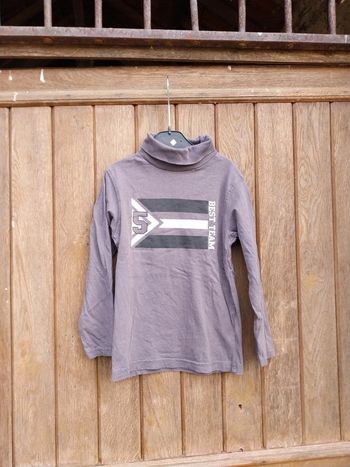Pull col roule 8 ans In extenso
