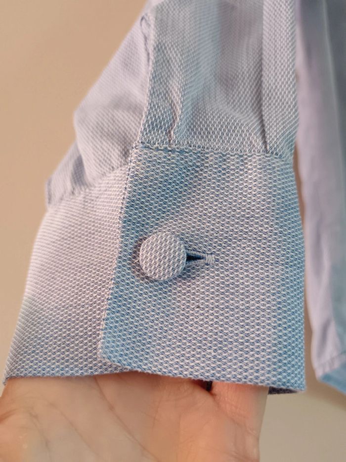 Chemise bleu clair Antonelle - photo numéro 4