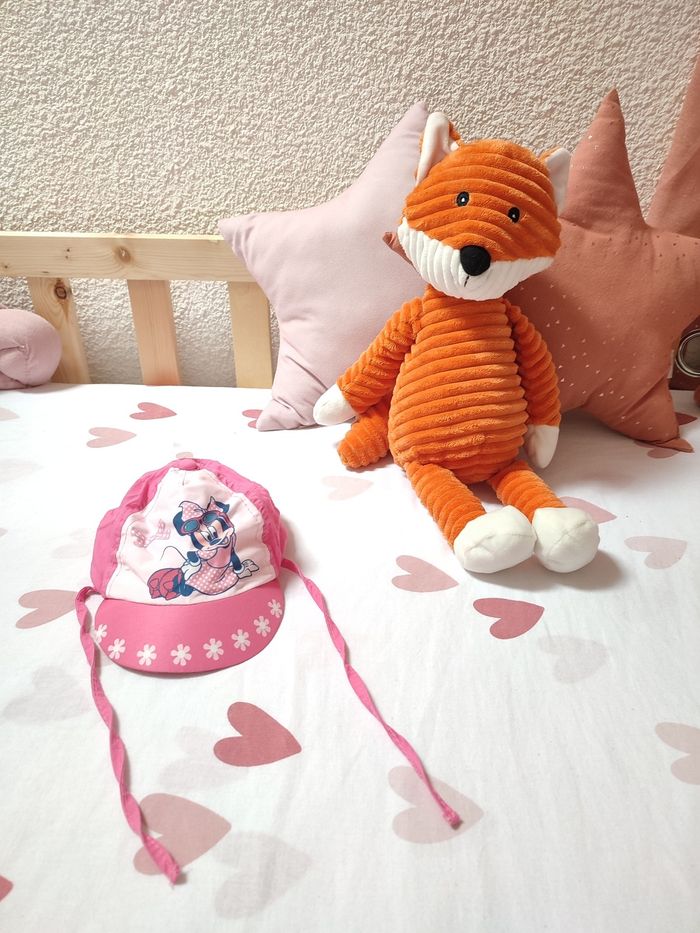 Casquette bébé fille - Minnie mouse - 48 cm - Neuve - Disney