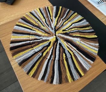 Napperon 20cm de diamètre neuf