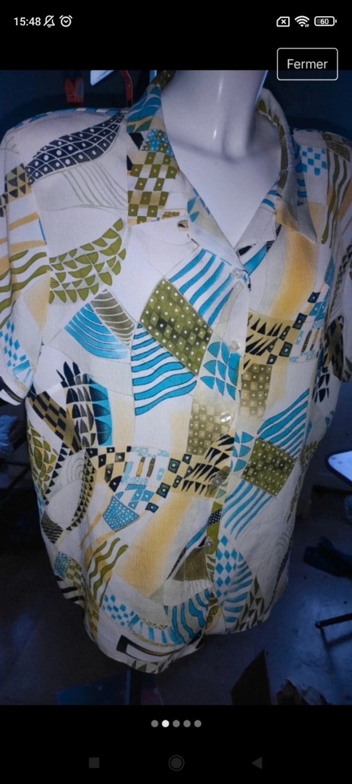 Très beau chemisier femme f18 - photo numéro 3