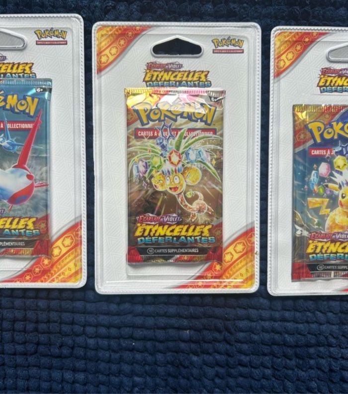 Pokémon Art set étincelles déferlantes complet EV8 sous blister - photo numéro 4