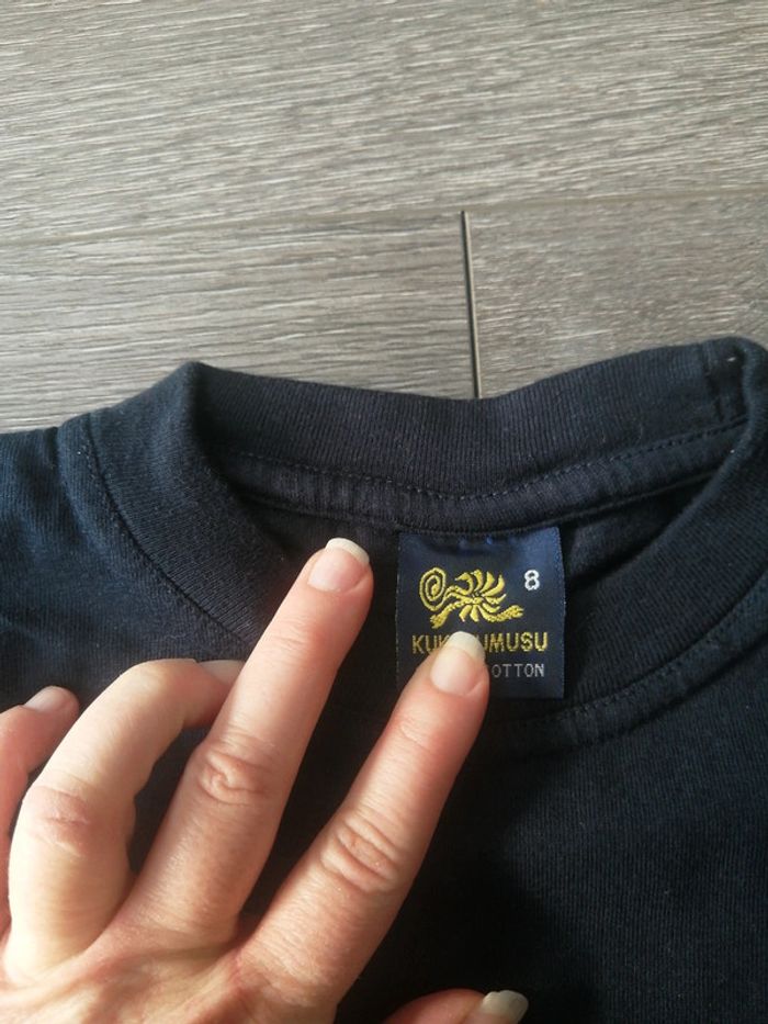 Tee shirt manche courte 8A - photo numéro 3