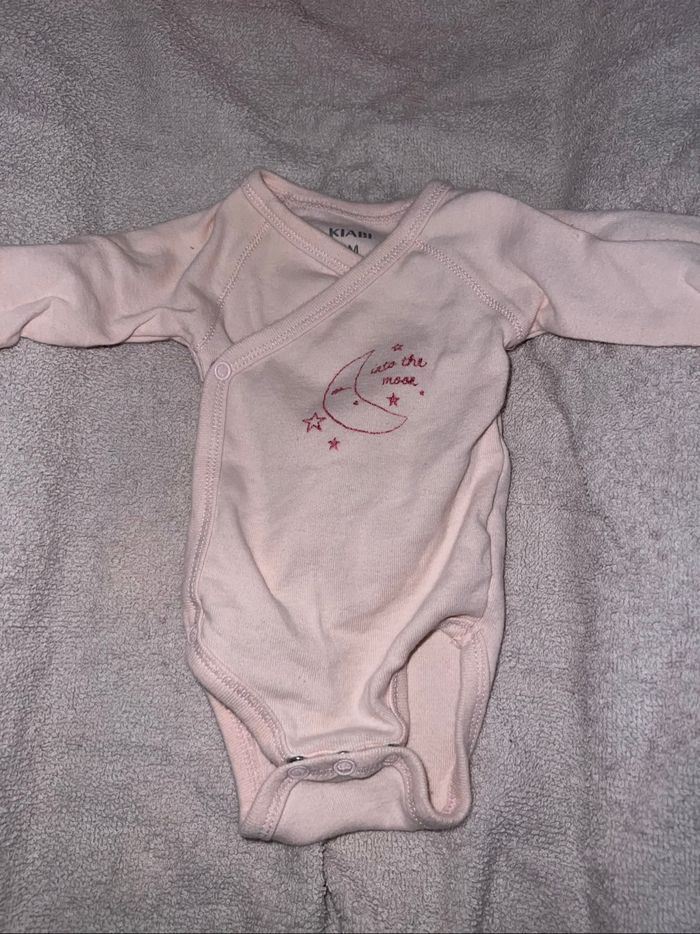 Lot de 9 bodys bébé fille 1 mois - photo numéro 3