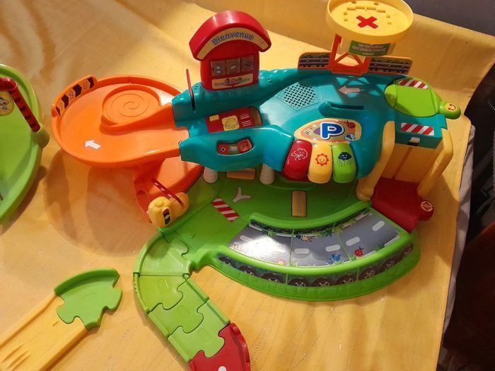 Énorme Lot / ensemble de Tut Tut Bolide Vtech Avec 5 Bolides - photo numéro 14