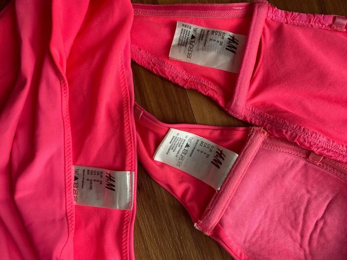 Ensemble maillot rose fluo - photo numéro 7