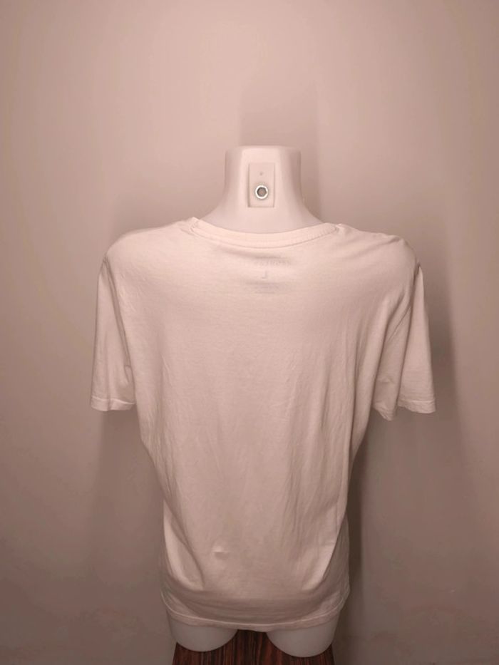 T-shirt Clockhouse Femme Taille L Blanc - photo numéro 2