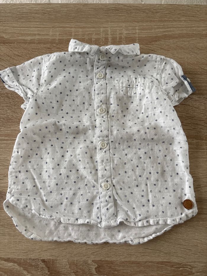 Chemisette Manches courtes 6 mois- 67 cm