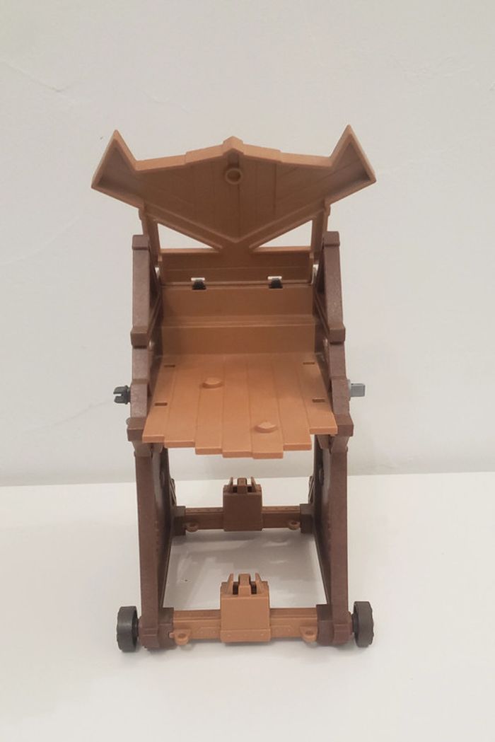 Playmobil Médiéval Knights barbare une tour d'assaut mobile très bon état - photo numéro 2