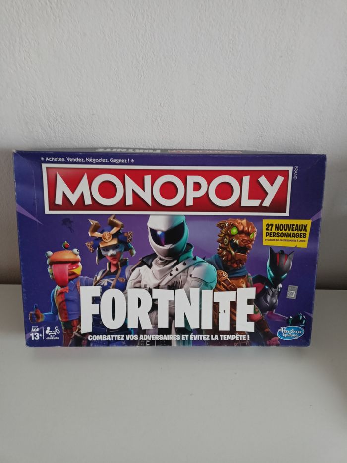 Monopoly fortnite hasbro 21 nouveaux personnages