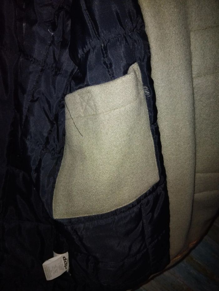 Duffle coat vert pastel y2k - photo numéro 6