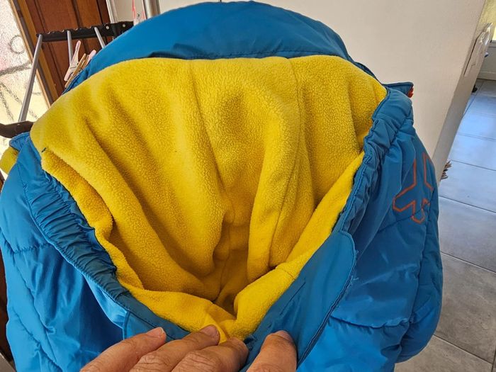 Veste /manteau ski bleu /jaune garçon 10ans/elite aquabade - photo numéro 16