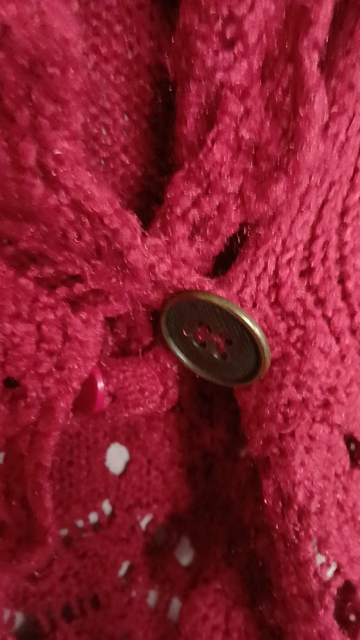 Gilet rouge 3 suisses - photo numéro 6