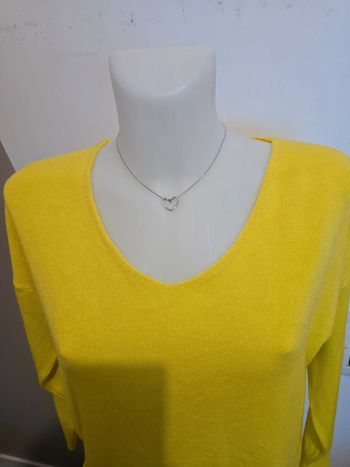 Magnifique collier neuf en acier inoxydable