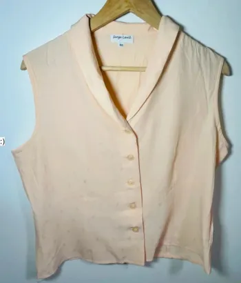 Chemise légère sans manches femme taille 44 / serge lavil