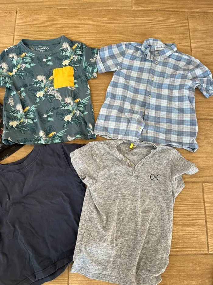 Lot tee-shirts garcon 3 ans - photo numéro 3