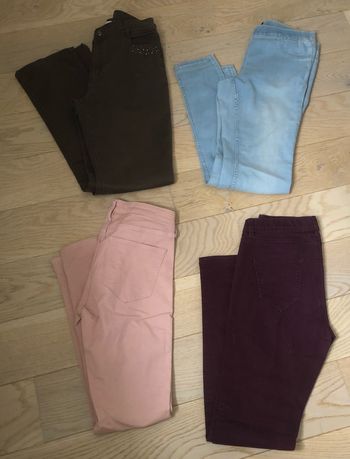 Lot pantalons taille 38