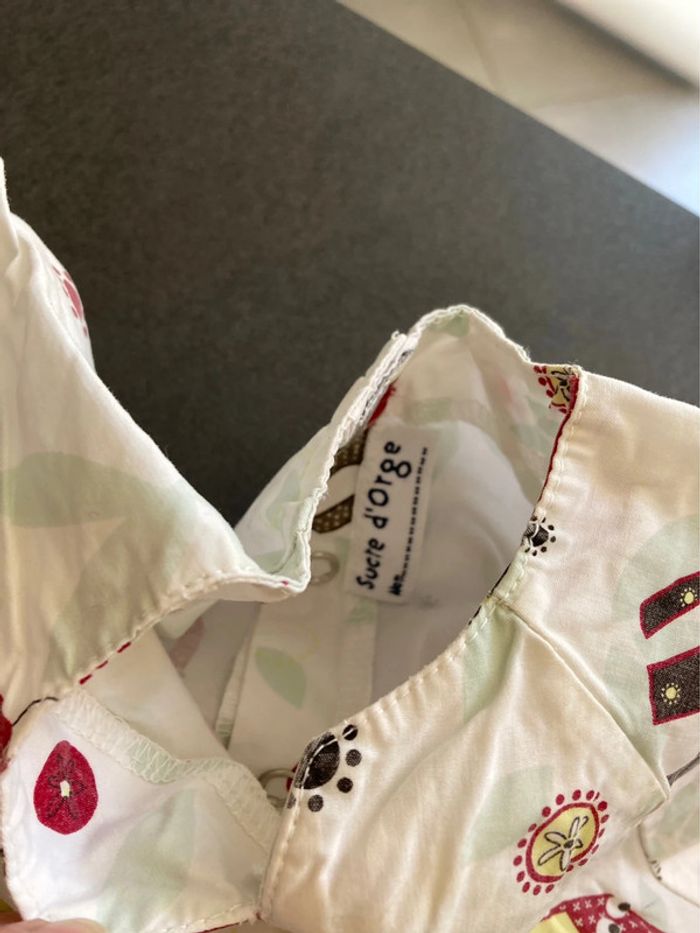 Lot ensemble vêtement 12 mois fille garde robe pantalon tunique - photo numéro 8