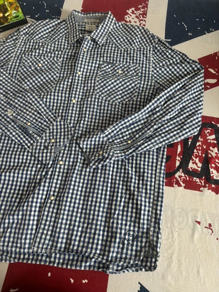 Chemise Pepe Jeans à carreaux - Taille XXL Slim Fit - photo numéro 4
