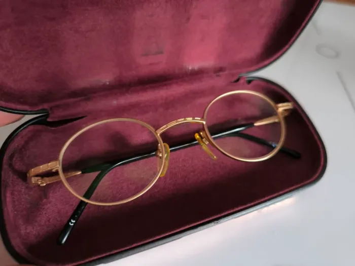 Jean-Paul Gaultier - Monture de lunettes de vue vintage - Métal doré - photo numéro 17