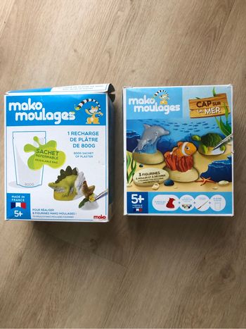 Mako moulages dauphin tortue poisson clown