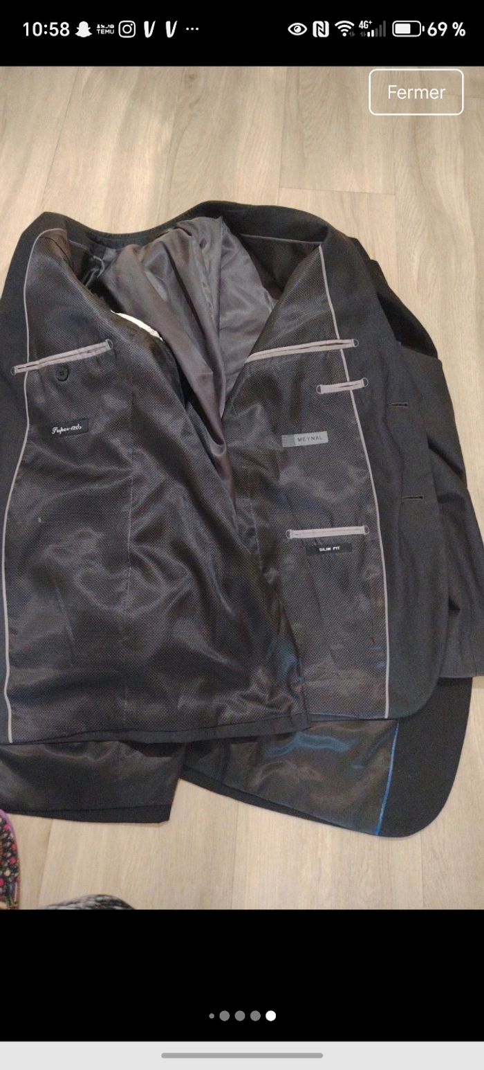 Lot de veste de blazer taille xl - photo numéro 8