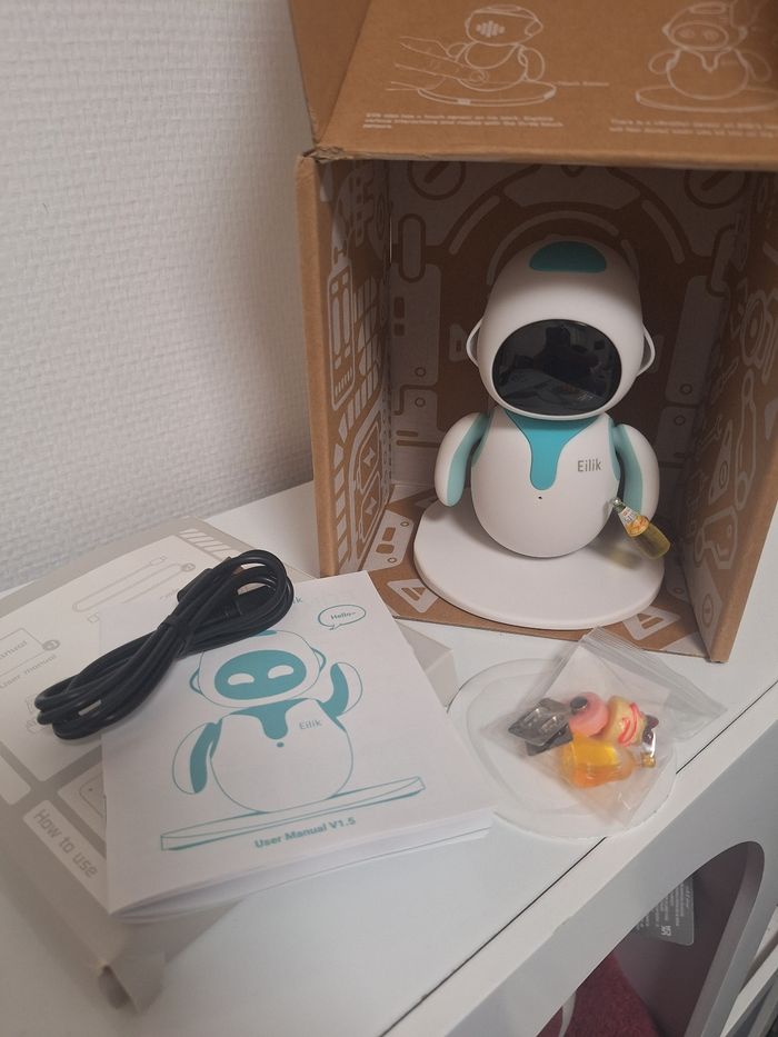 Mini robot de compagnie Eilik energize lab - photo numéro 7