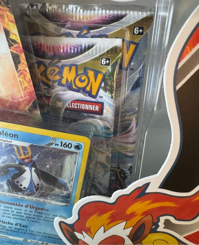 Coffret Pokémon Simiabraz V 4 boosters Neuf et scellé - photo numéro 3