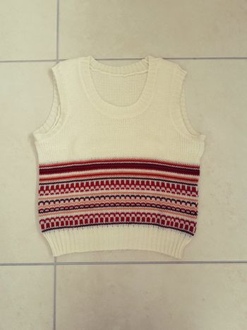 Pull sans manche - 8 ans