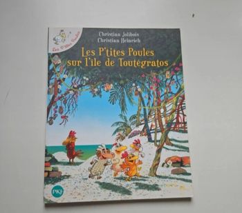 Livre les P’tites Poules sur l'île de Toutegratos