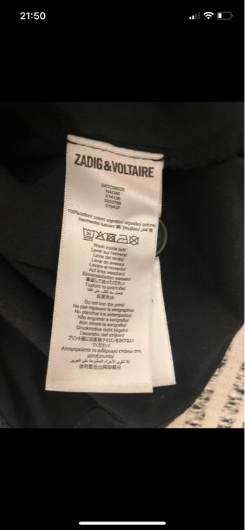 Combishort  Zadig et Voltaire 