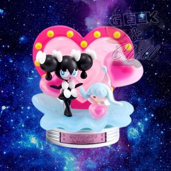 Figurine Re-Ment Pokémon - Neon Party - Mesmérella et Bibichut