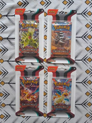 Pokémon Artset Booster EV03 | Flammes Obsidiennes - Neuf Scellé [FR]