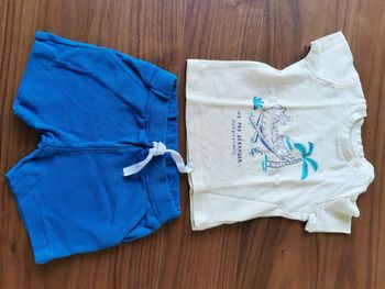 Short tee shirt 6 mois garçon été