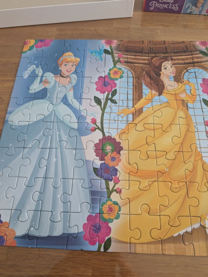 Puzzle Disney Princesses 104 pièces complet grand format Clementoni - photo numéro 4