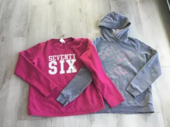 Lot sweats chauds fille