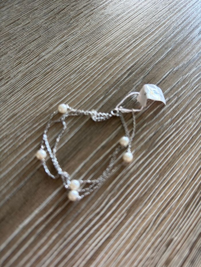 Bracelet en argent perles jewel candle neuf