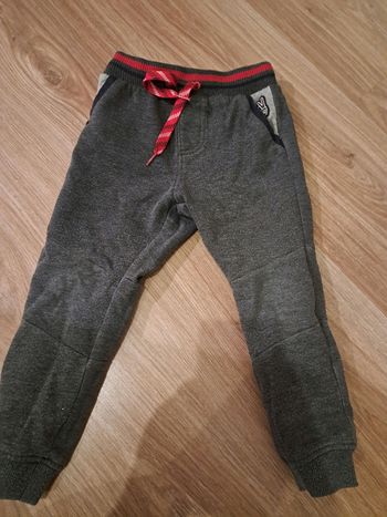 Jogging Gris & Détails Rouges - Sergent Major - 2 ans (92cm)