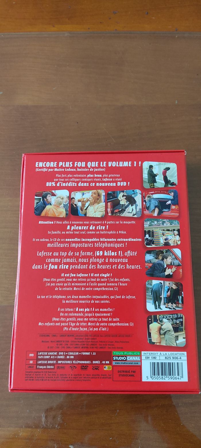 Coffret DVD Lafesse 2 - photo numéro 3