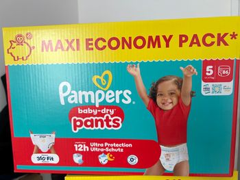 Pampers baby dry pants taille 5