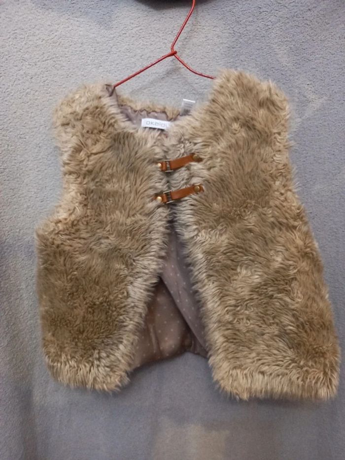Gilet sans manche 8 ans fille