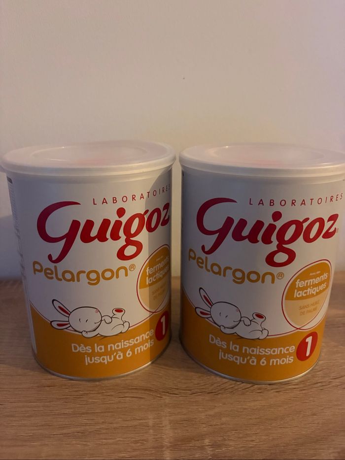 Guigoz pelargon 0-6mois