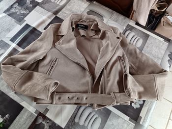 Veste suédine 38