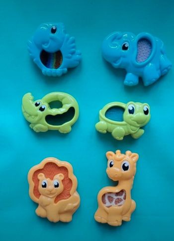 Jeu éducatif sensoriel, 6 animaux - Clementoni