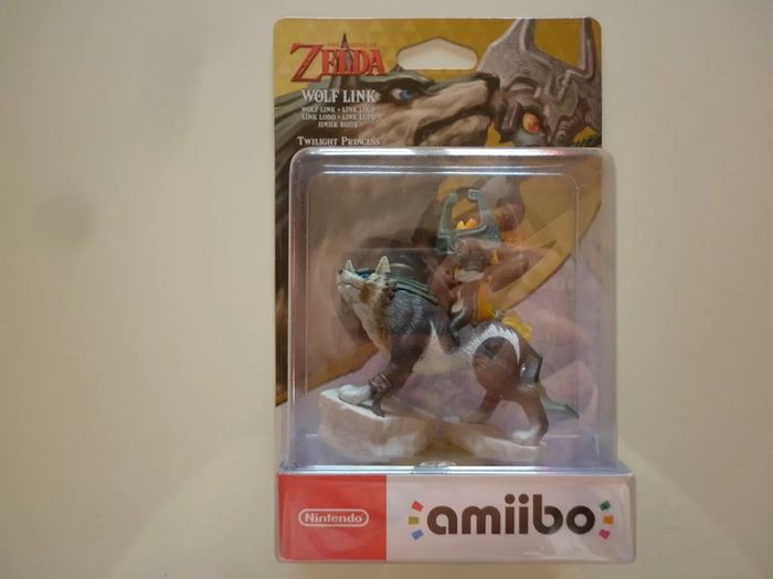 Link Loup Amiibo Twilight Princess Zelda Figurine Amiibo Wii U, Switch, 3DS