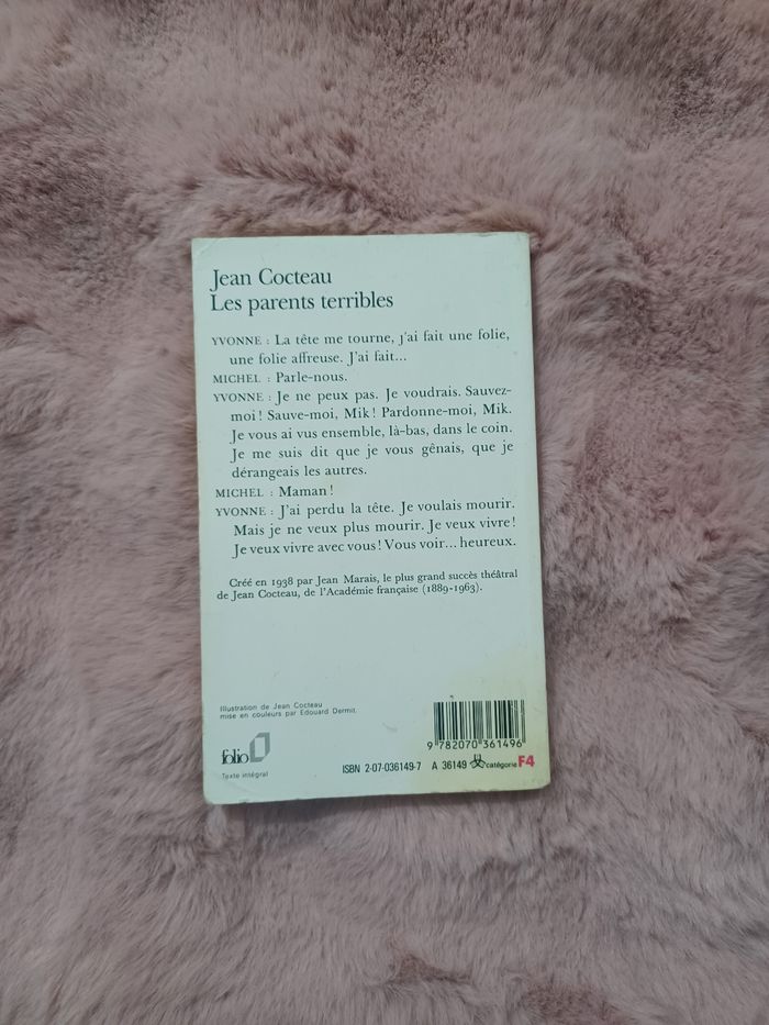 Livre: les parents terribles - photo numéro 2